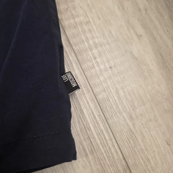 Love Moschino Dark Blue Miami Pool Party Tee - Picture 10 of 11
